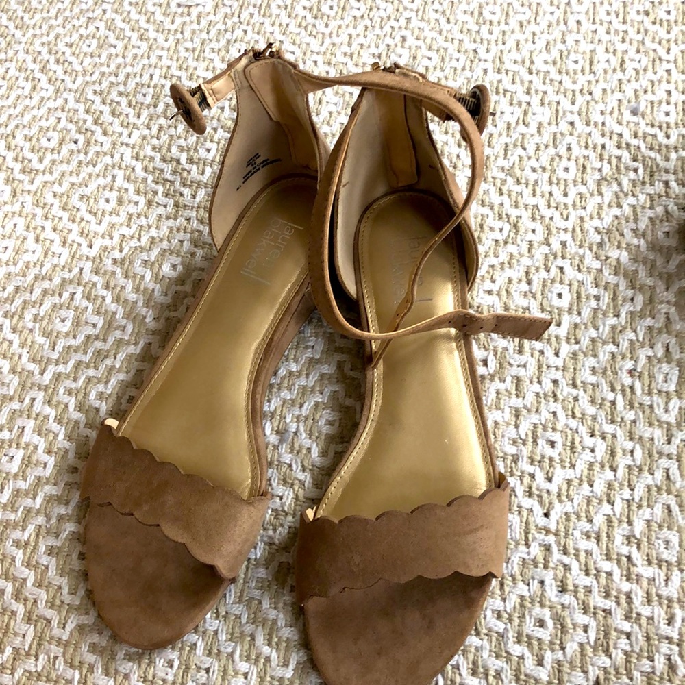 Scalloped Sandals